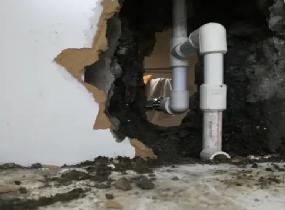道里厨房下水管道漏水检测
